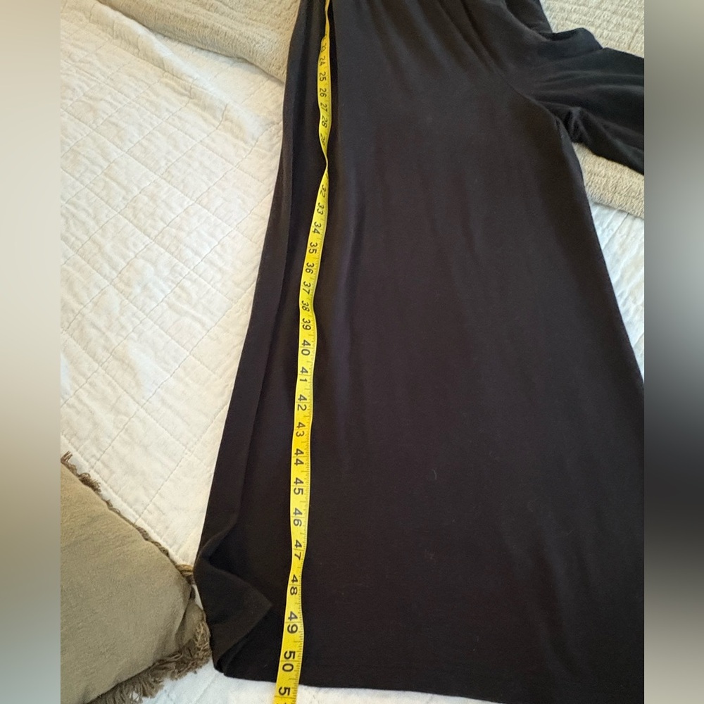 Quince jersey black Jumpsuit size L - Picture 7 of 9